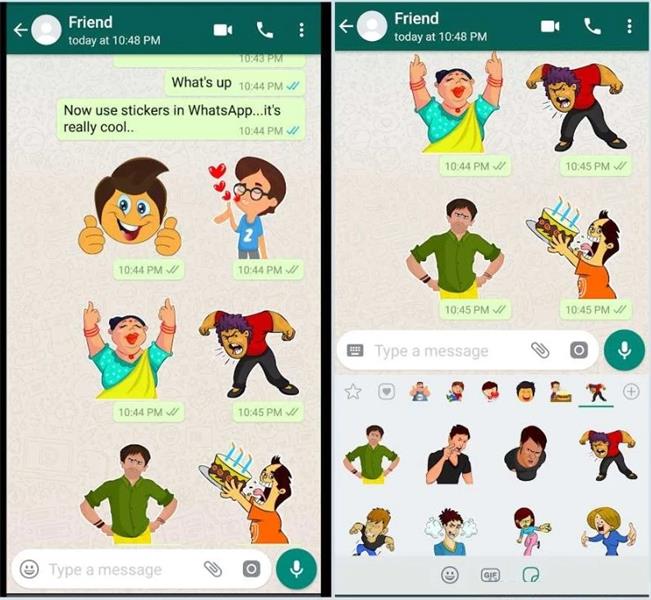 Whatsapp on sale new stickers