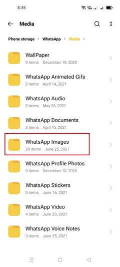 tap whatsapp images