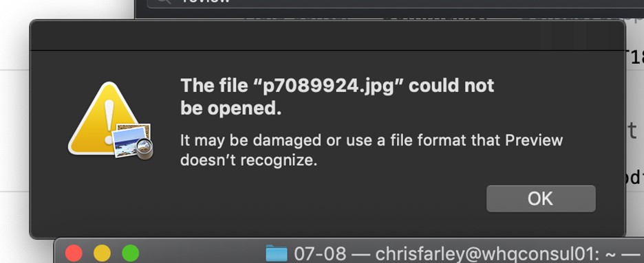поврежденный файл не удается открыть или просмотреть 