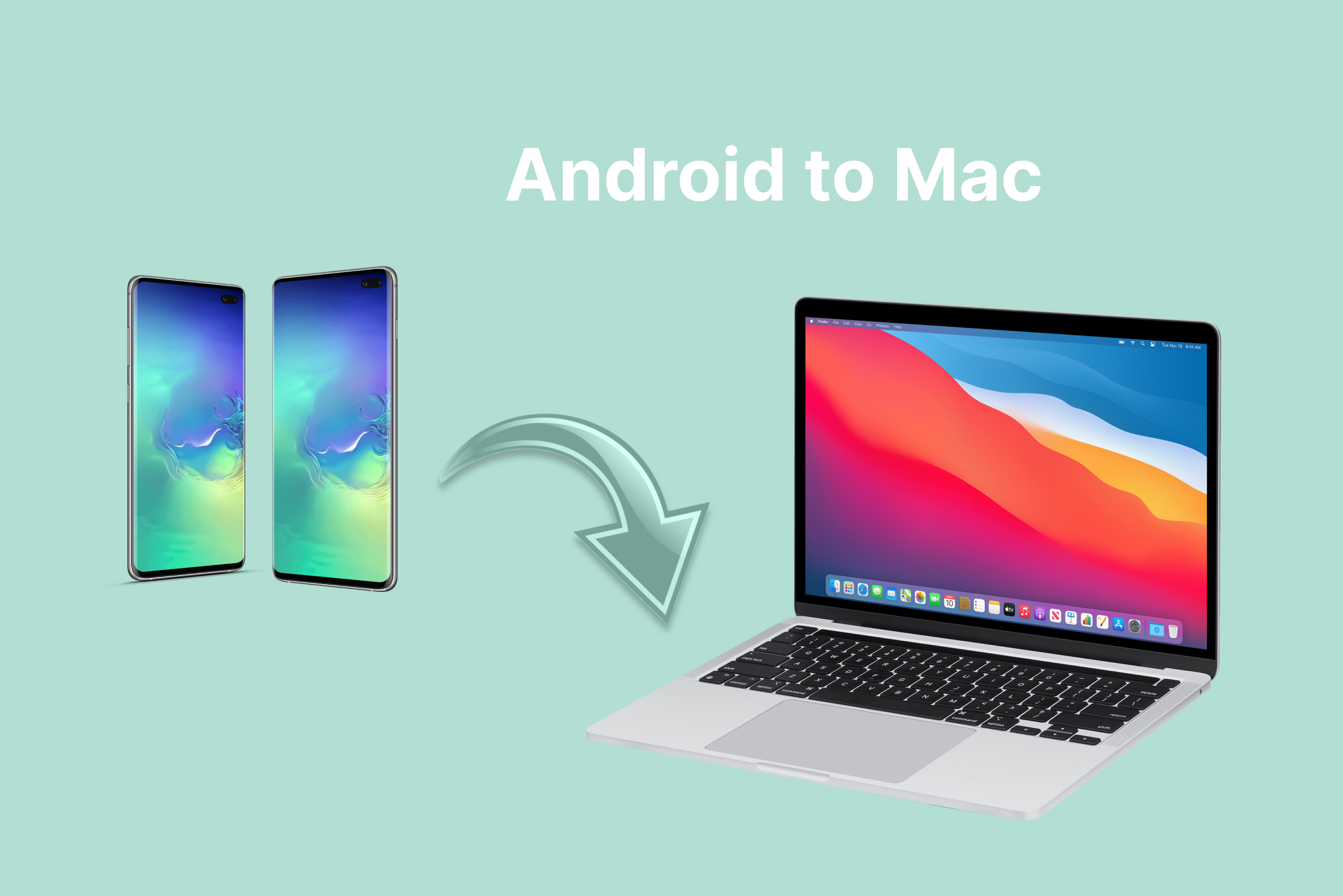 Способы переноса с Android на Mac