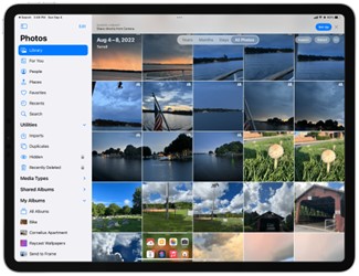 iCloud albums