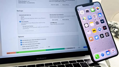 создайте резервную копию вашего iphone для защиты