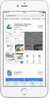 install google drive on iphone xr