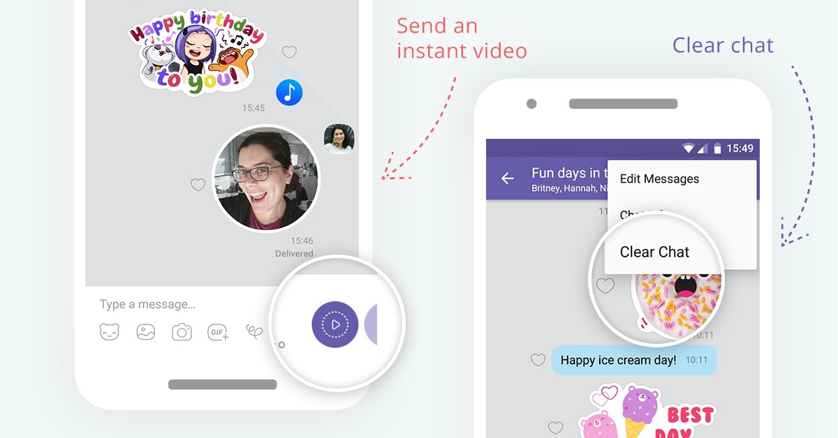 restaurer les messages supprimés de viber