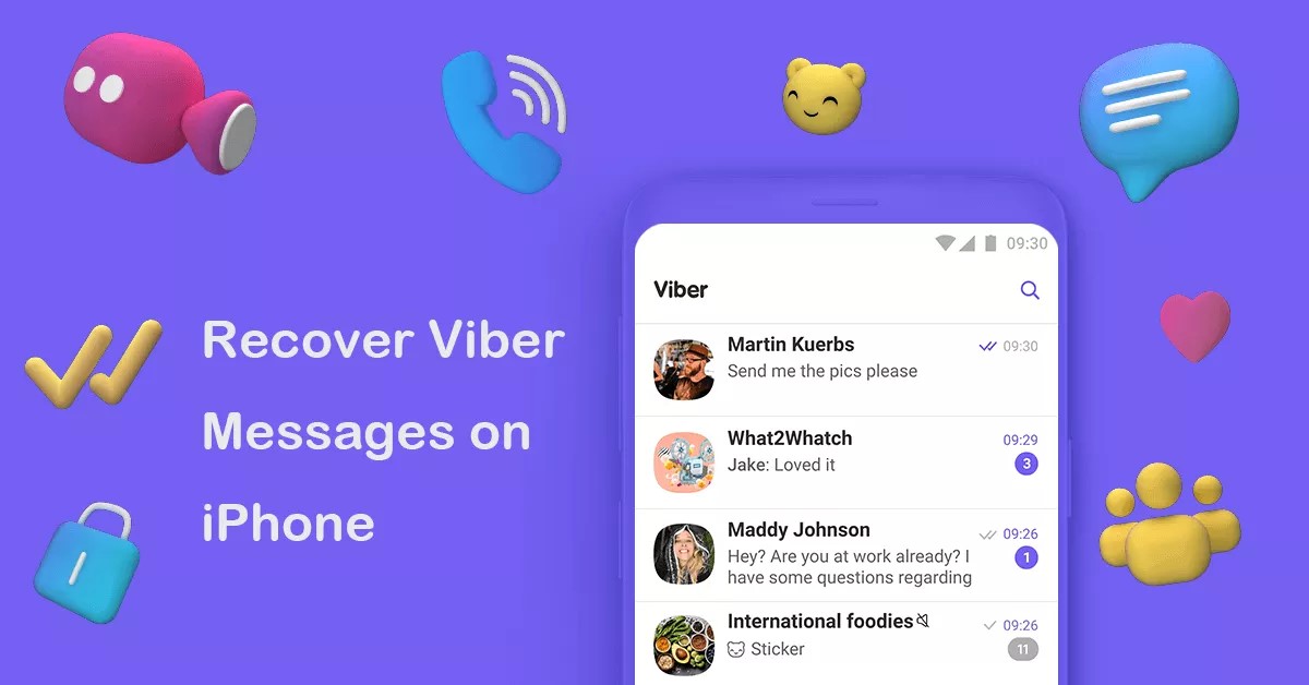 recover viber messages by backup