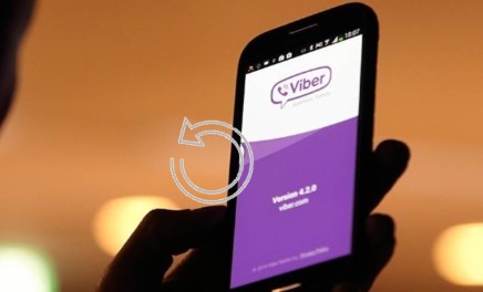 restaurar as mensagens do viber após o backup