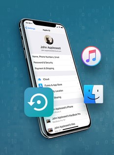 نسخ جهاز iphone احتياطياً عبر استخدام finder أو itunes