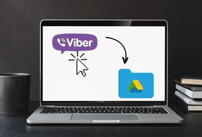 downloading the viber backup on google drive