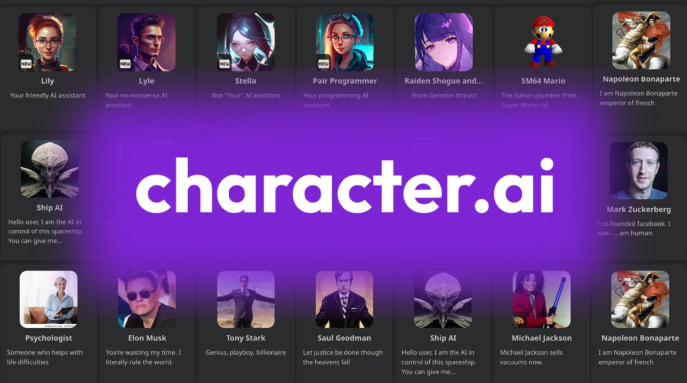 character.ai enables you to chat with famous people