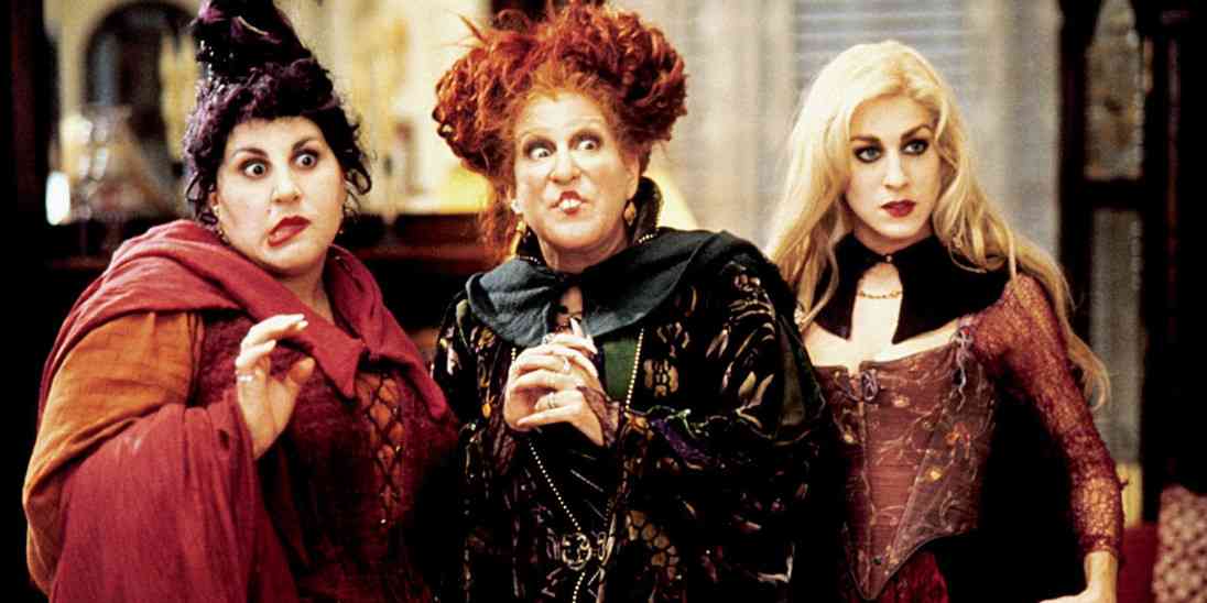 hocus pocus película de halloween familia