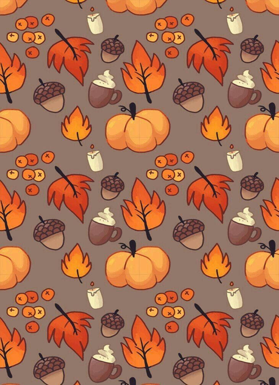 minimalistisches Thanksgiving Hintergrundbild