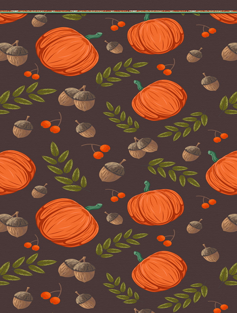 thanksgiving wallpaper with pumpkins and nuts