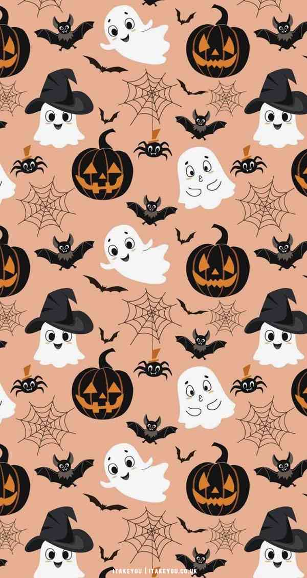 fantasma halloween tema sfondo minimo