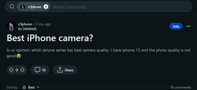  iphone users discuss best iphone camera