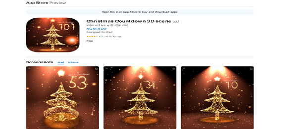  Предварительный просмотр Christmas Countdown 3D