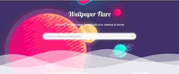 wallpaper flare homepage