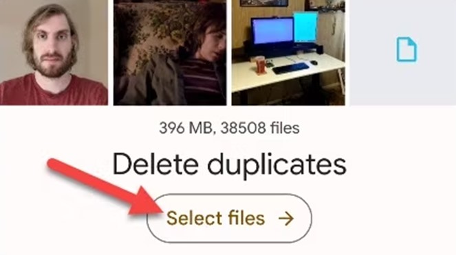 delete duplicate files to free up space on Android phone