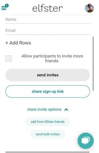 Sending Invitation for Gift Exchange