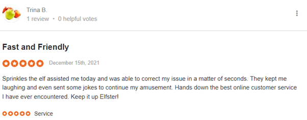 Fast responses on Elfster