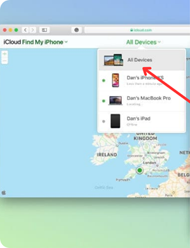 icloud trova tutti i dispositivi