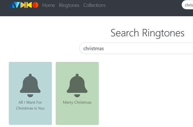  free christmas ringtones from Audiko