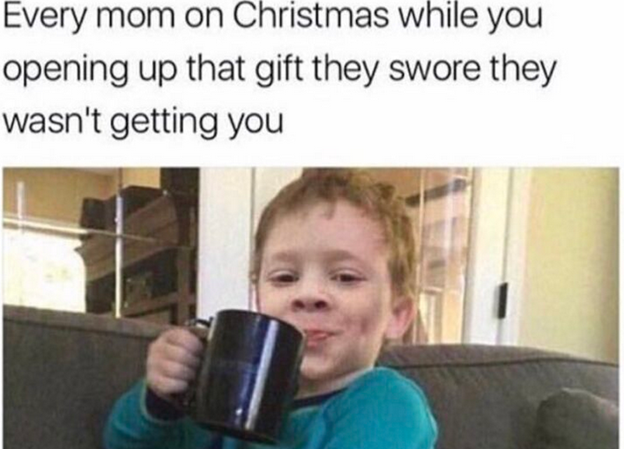 moms reaction christmas meme