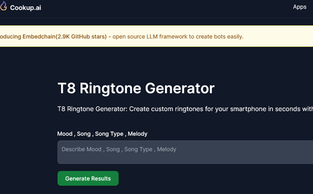 t8ringtone generador