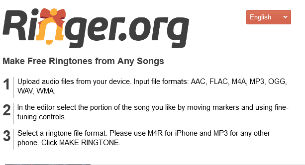 ringer.or ringtone generator