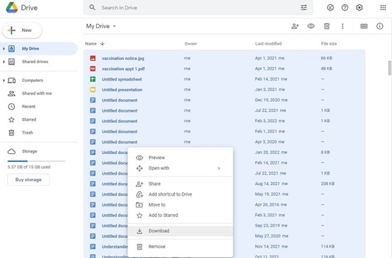 Laden Sie Ihre Dateien herunter. Gehen Sie nun zu OneDrive Web und geben Sie Ihre OneDrive-Anmeldeinformationen ein.