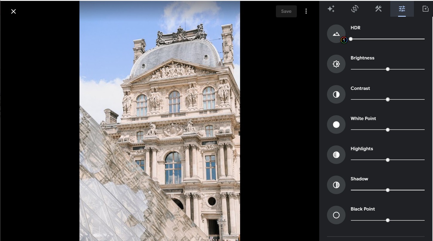 use filter to modify photos in Google Photos