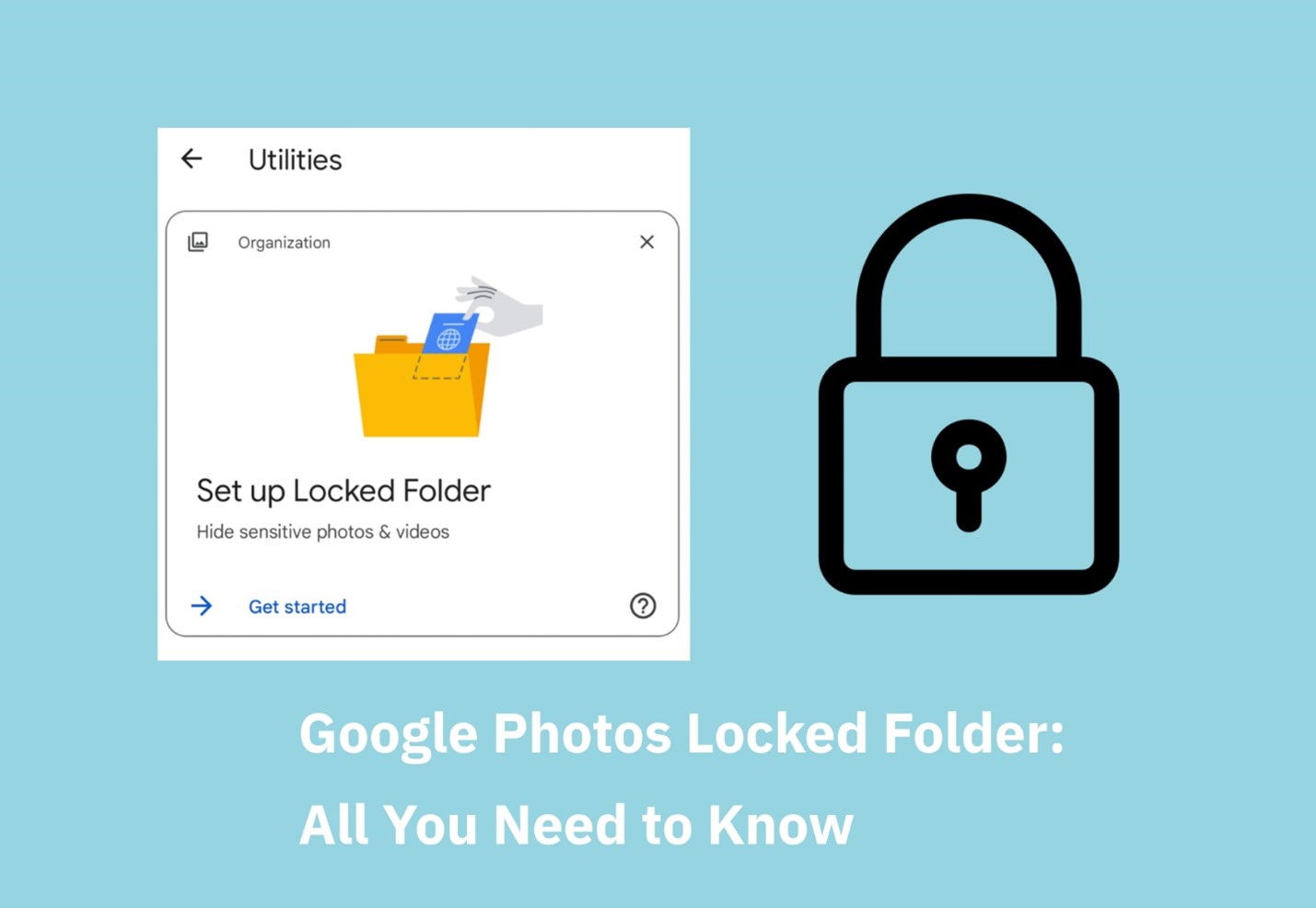 Pasta bloqueada do Google Fotos: Ocultar fotos e vídeos confidenciais