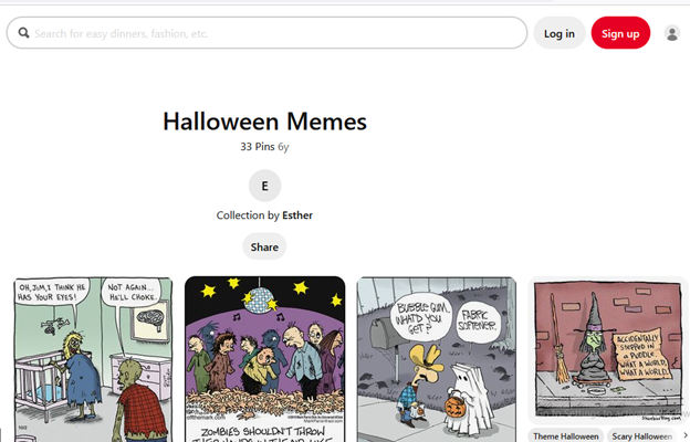 halloween memes from seventeen website