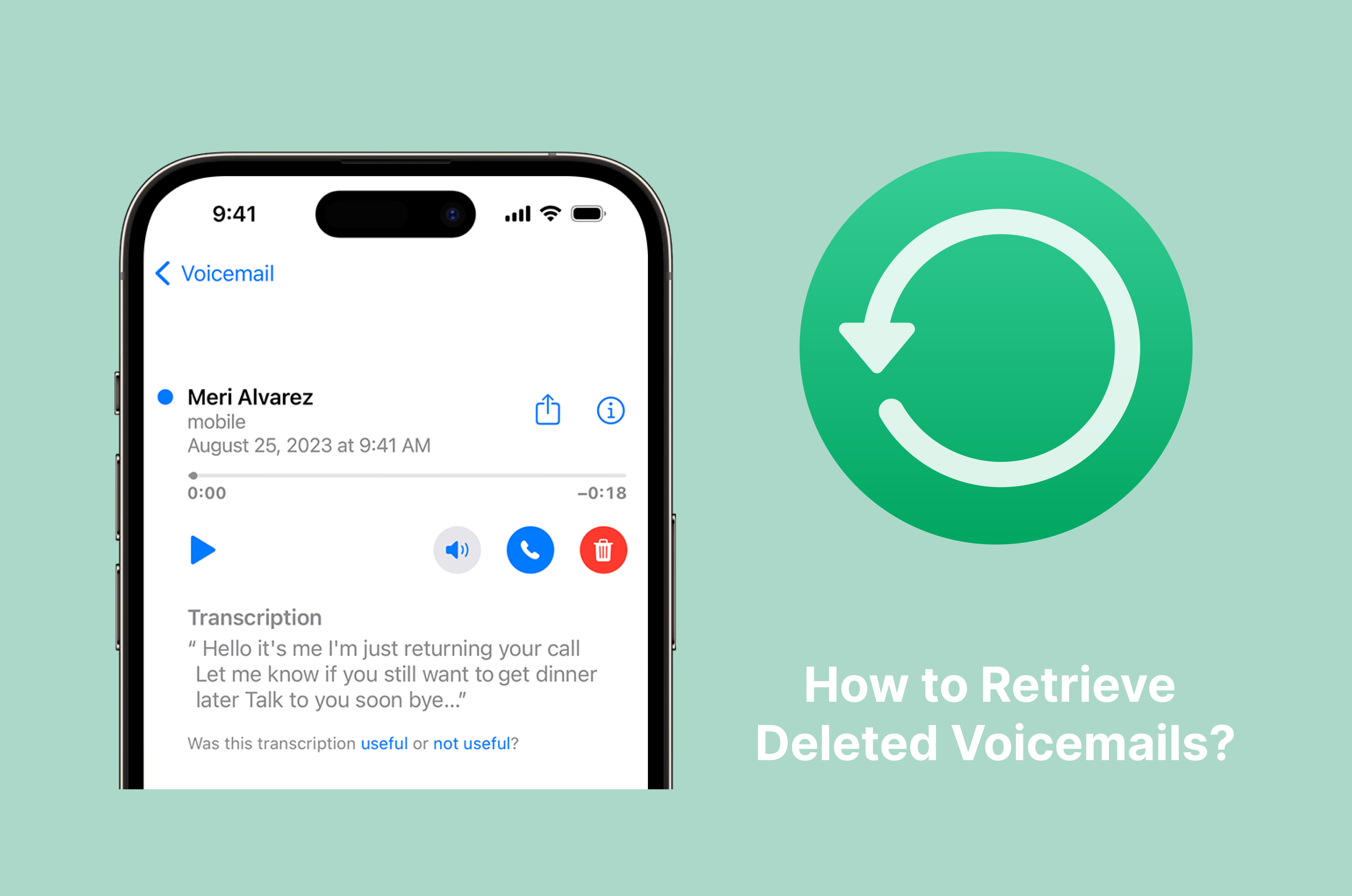 How Can I Retrieve Deleted Voicemails?