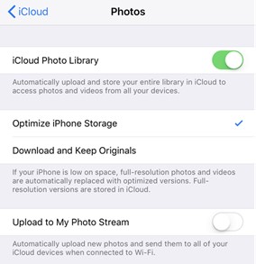 Illustration of iCloud settings on iPhone-02