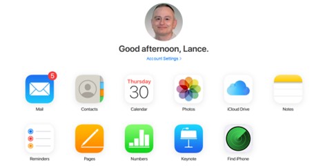 Illustration of Apps on iCloud.com