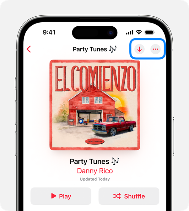 baixar música no Apple Music 