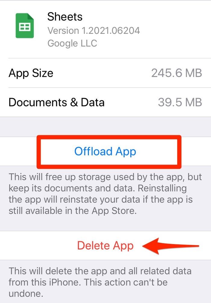 delete app on iphone 15