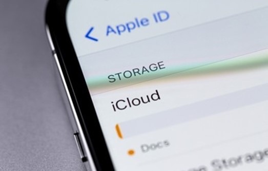 iCloud Storage of an iPhone