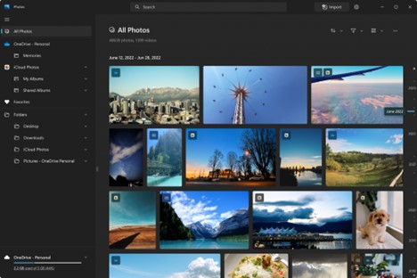 Carpeta de Fotos de iCloud en Windows