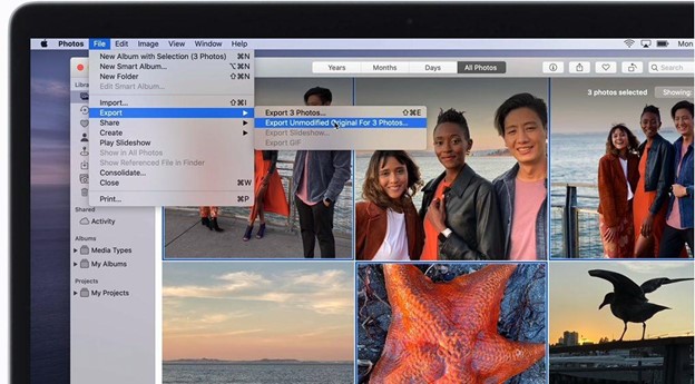 how to download full resolution photos from icloud to mac