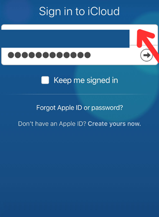 icloud sign in