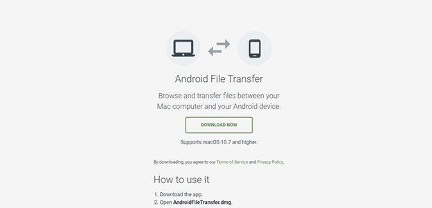 transferencia de archivos android