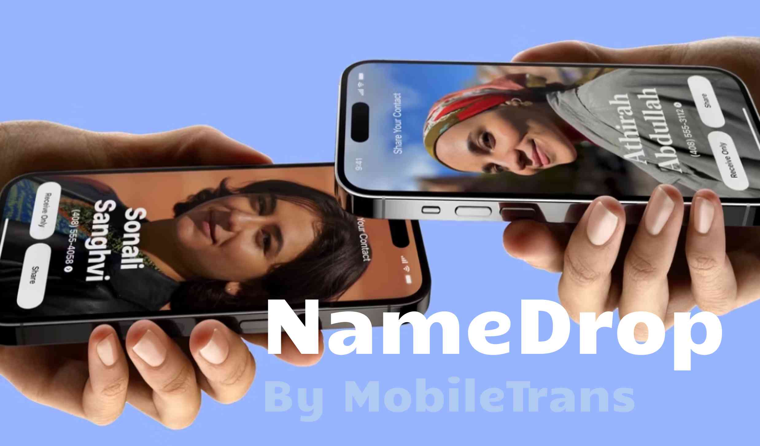 O que é o NameDrop? Como usar o NameDrop no iPhone? [2024]