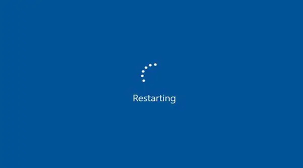 restart your pc