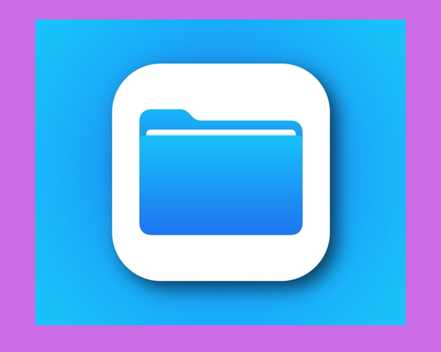 App Arquivos da Apple