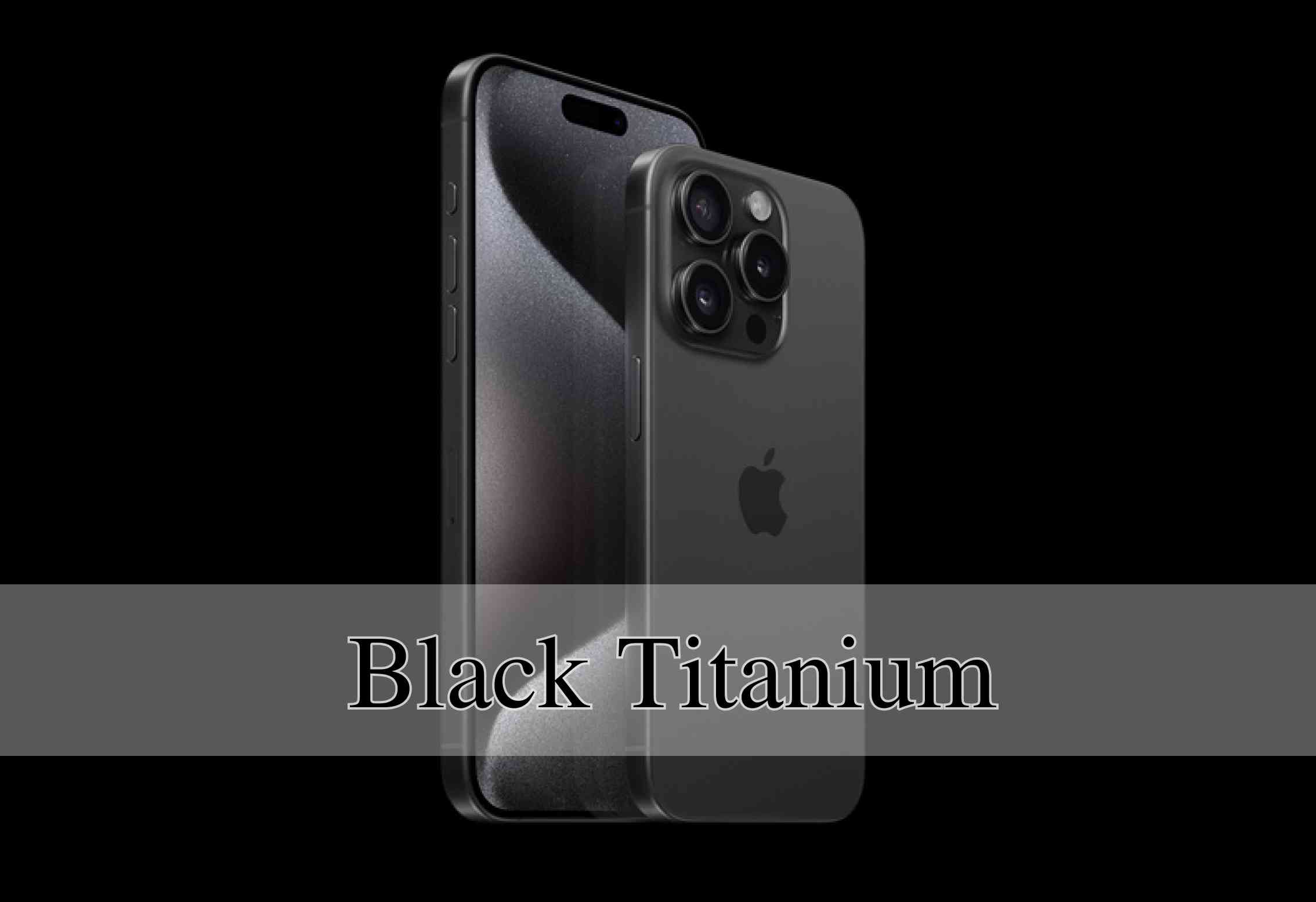 iphone15 black