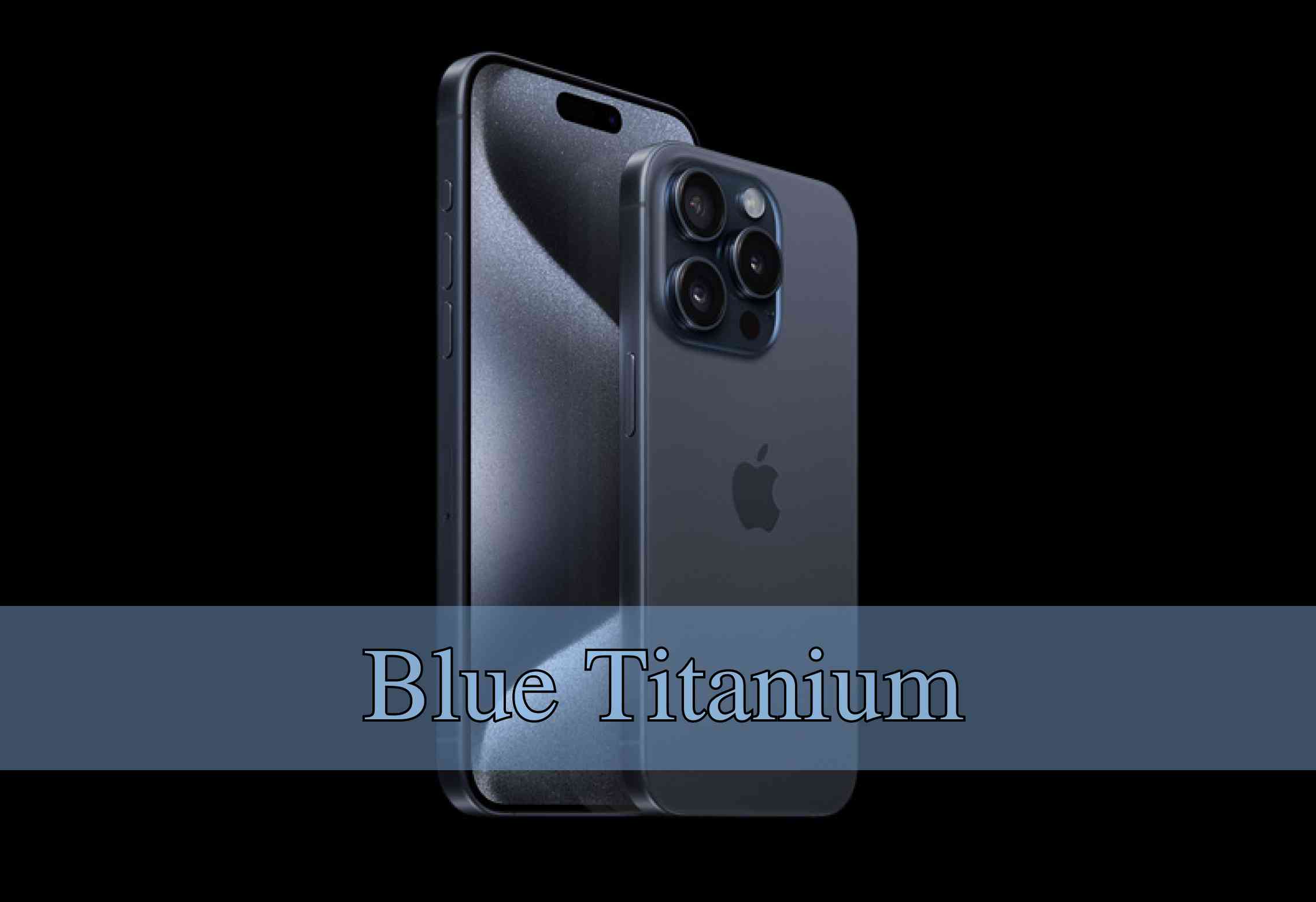 iphone15 titano blu