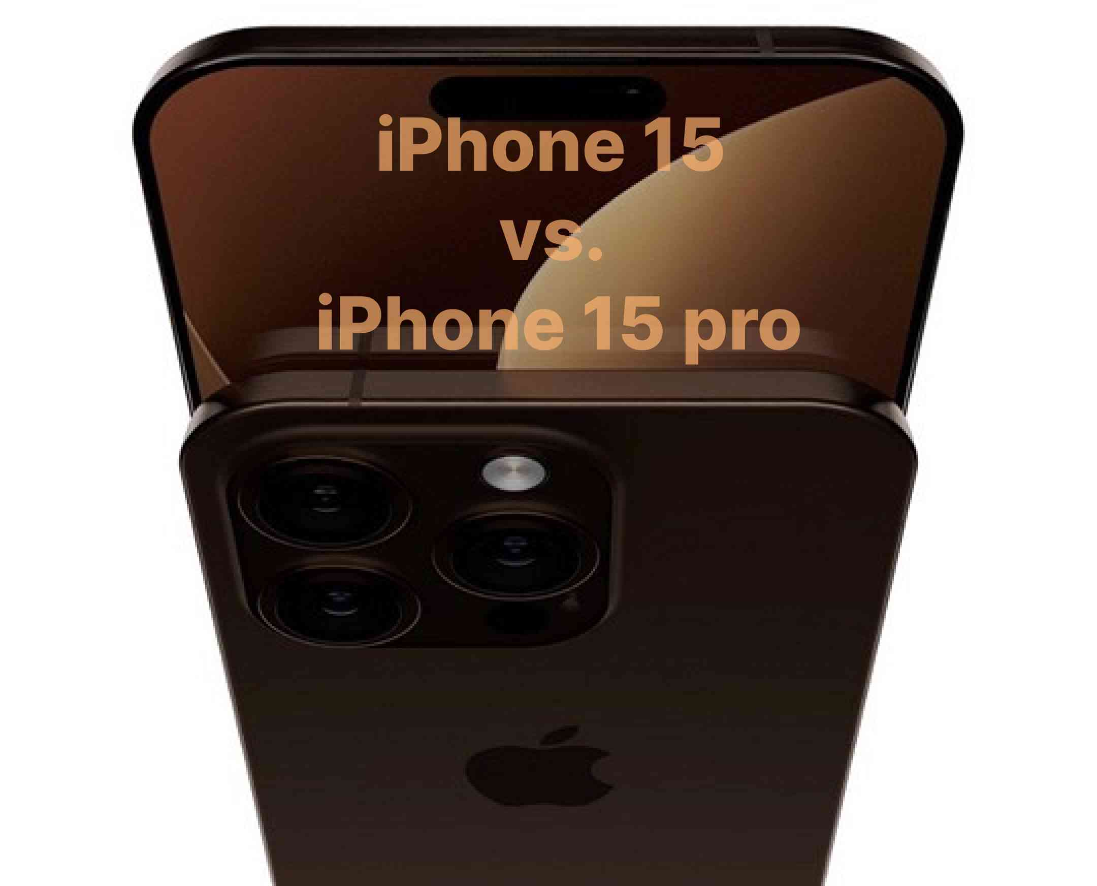 iPhone 15 مقابل iPhone 15 Pro: هل يستحق 15 Pro أموالا إضافية؟