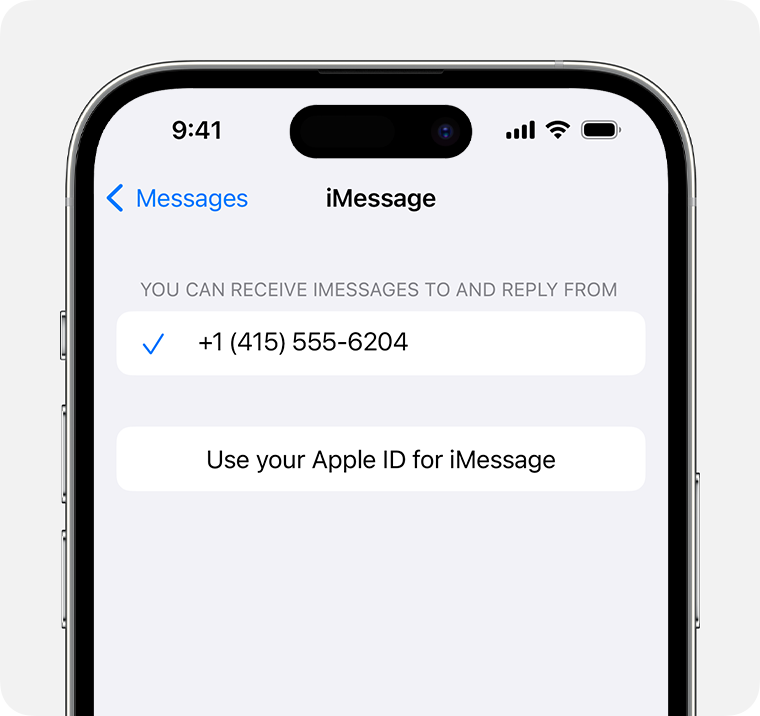 imessage contact details 
