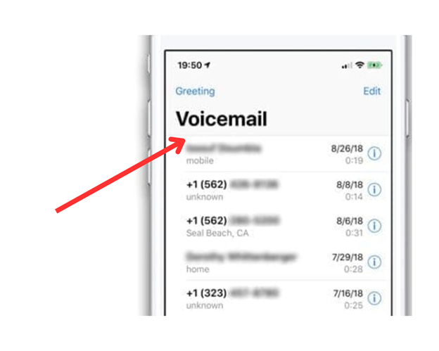 check full iphone voicemail